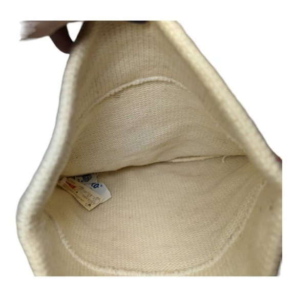 Vintage NWT Fairfield Hanover 1970s 100% Virgin Wool White, Blue, Red & Gold Hat - Picture 7 of 7